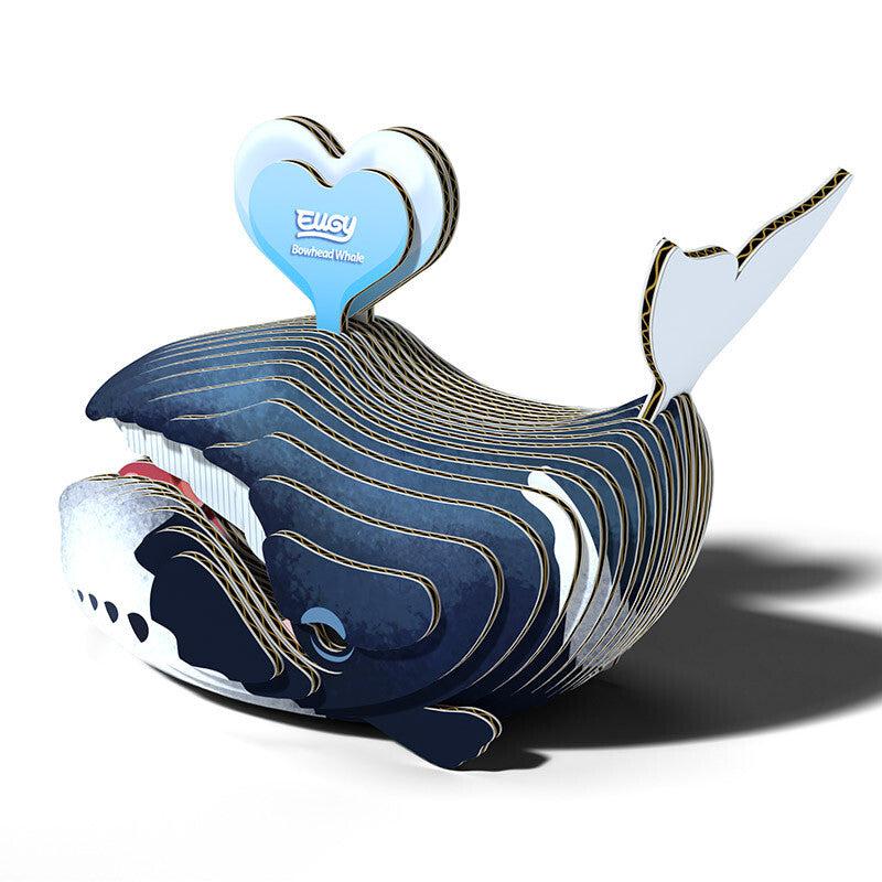 Bowhead Whale 3D Cardboard Model Kit Eugy (ONLINE ORDER ONLY)