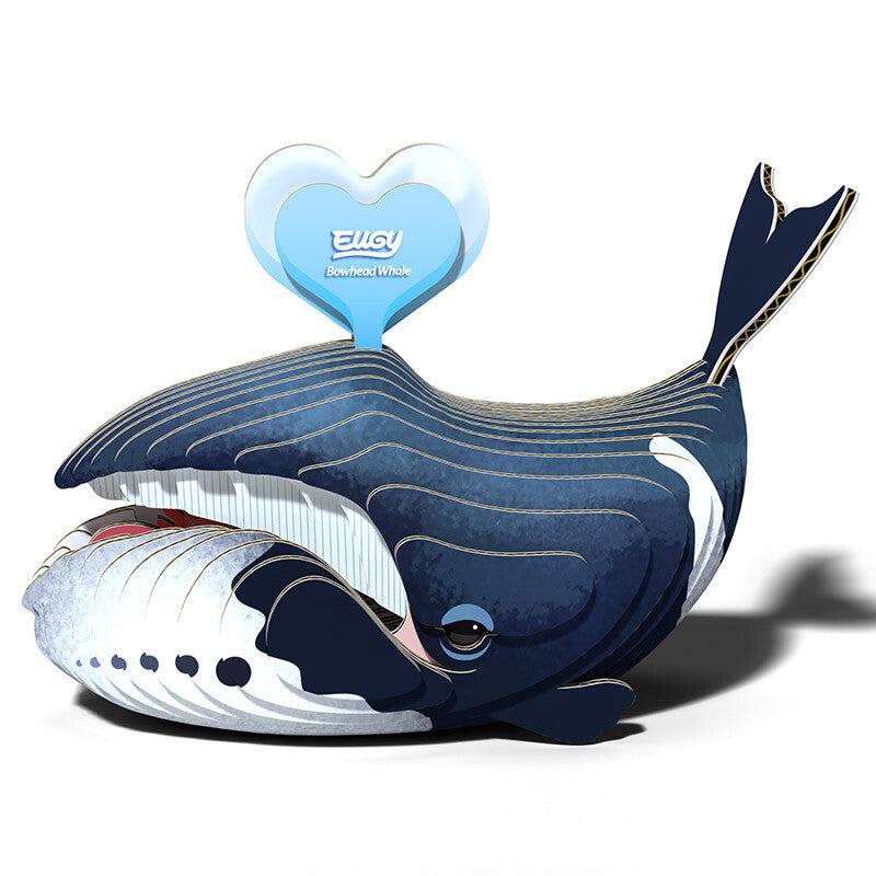 Bowhead Whale 3D Cardboard Model Kit Eugy (ONLINE ORDER ONLY)