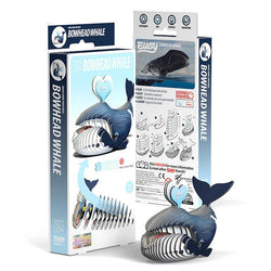 Bowhead Whale 3D Cardboard Model Kit Eugy (ONLINE ORDER ONLY)