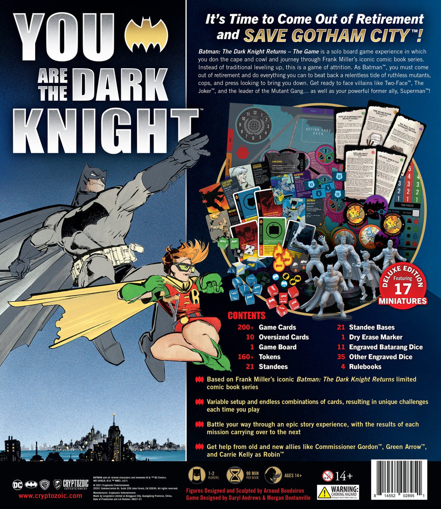 Batman: The Dark Knight Returns - Deluxe Game (ONLINE ORDER ONLY)