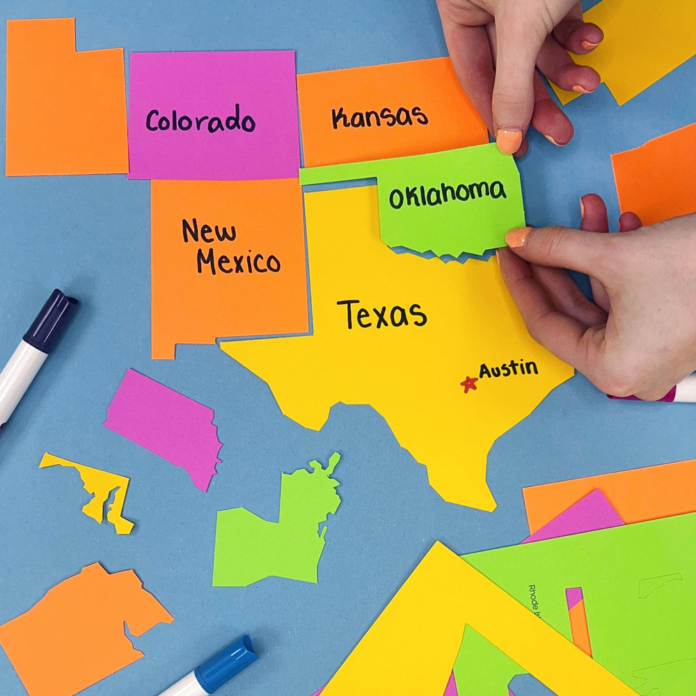 DIY U.S. Map Puzzle (ONLINE ORDER ONLY)