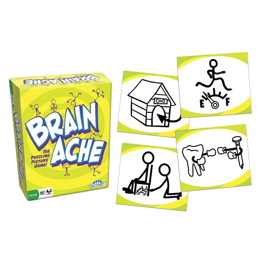 Brain Ache - The Puzzling Picture Game - Outset (ONLINE ORDER ONLY)