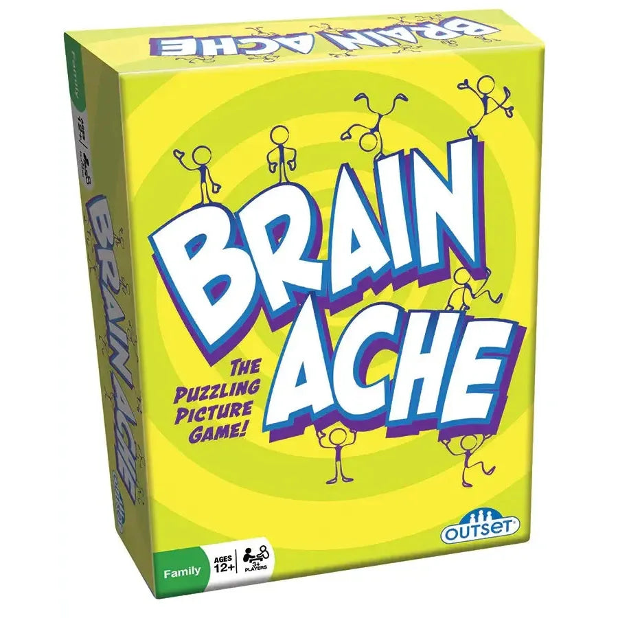 Brain Ache - The Puzzling Picture Game - Outset (ONLINE ORDER ONLY)
