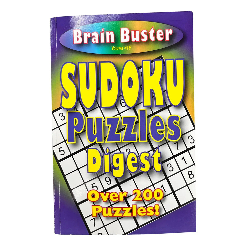 Brain Buster #15 Sudoku Puzzles Digest Book (ONLINE ORDER ONLY)
