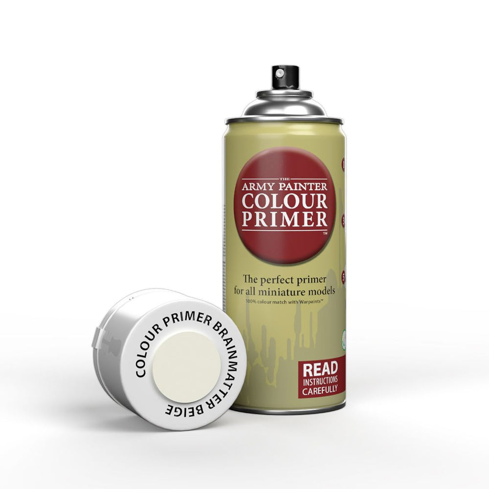 Army Painter Colour Primer: Brainmatter Beige (ONLINE ORDER ONLY)