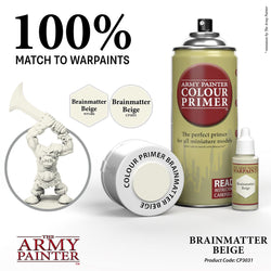 Army Painter Colour Primer: Brainmatter Beige (ONLINE ORDER ONLY)
