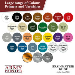 Army Painter Colour Primer: Brainmatter Beige (ONLINE ORDER ONLY)