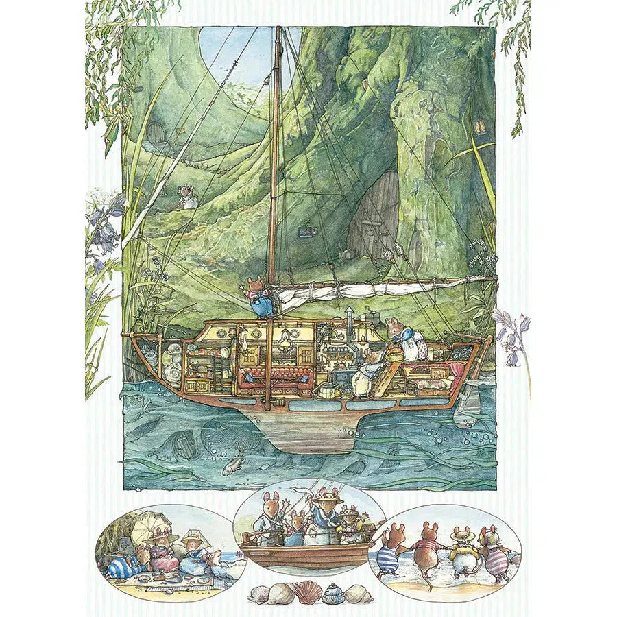 Brambly Hedge All Aboard! 500 Piece Jigsaw Puzzle Cobble Hill (ONLINE ORDER ONLY)