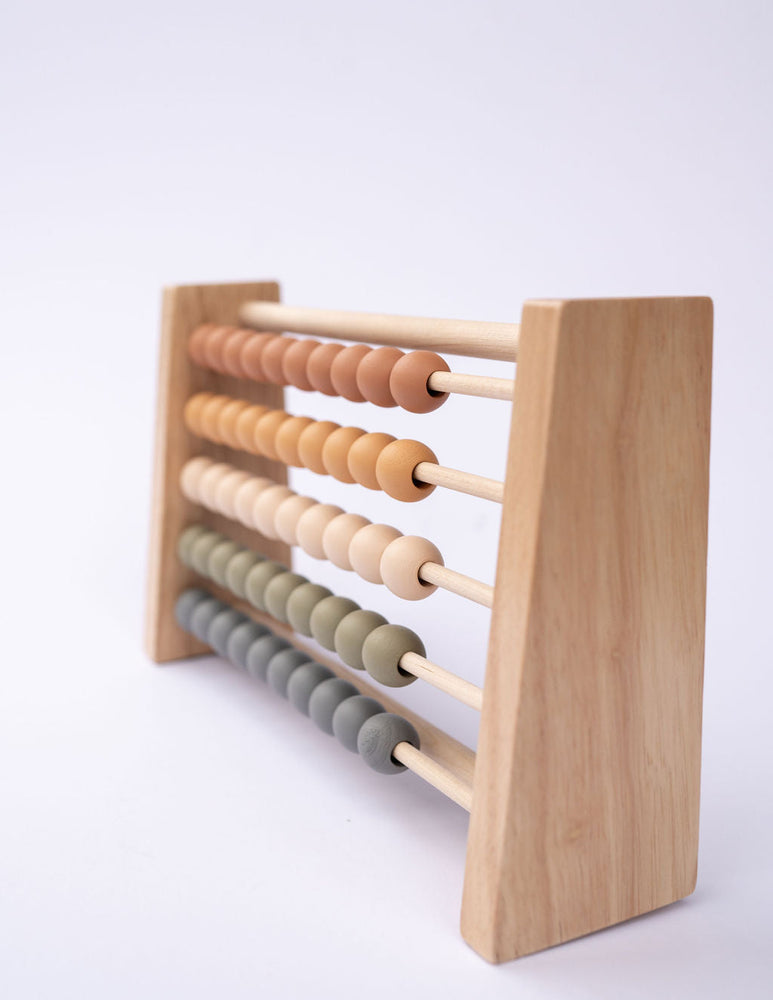 Neutral Wooden Abacus (ONLINE ORDER ONLY)
