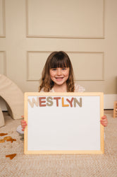 Alphabet Magnet Play Set and Whiteboard Bundle (ONLINE ORDER ONLY)