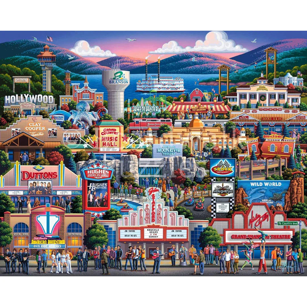 Branson 1000 Piece Jigsaw Puzzle Boardwalk (ONLINE ORDER ONLY)