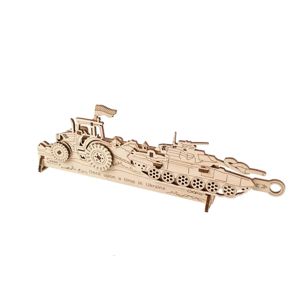 Brave UA Tractor Wood Model Kit UGEARS (ONLINE ORDER ONLY)