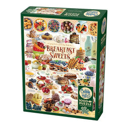Breakfast Sweets 1000 Piece Jigsaw Puzzle Cobble Hill (ONLINE ORDER ONLY)
