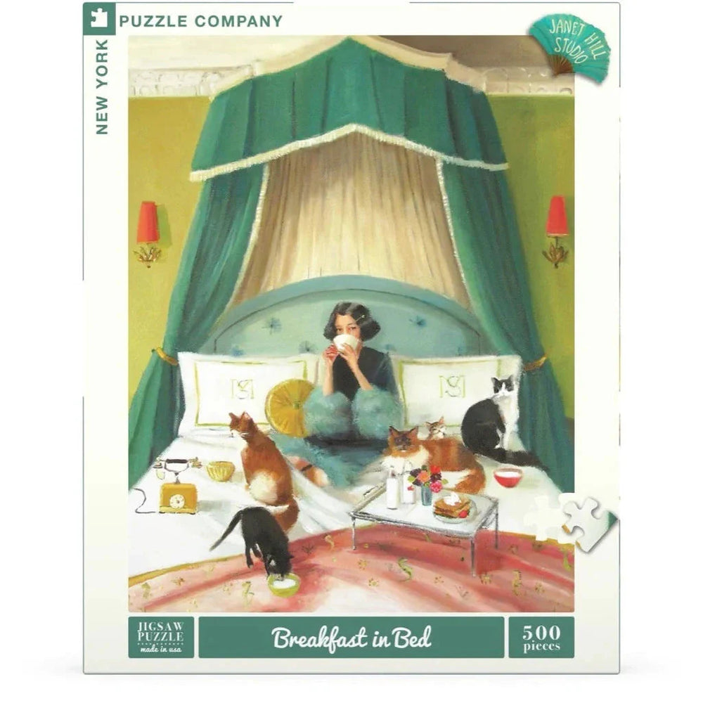 Breakfast in Bed 500 Piece Jigsaw Puzzle NYPC (ONLINE ORDER ONLY)
