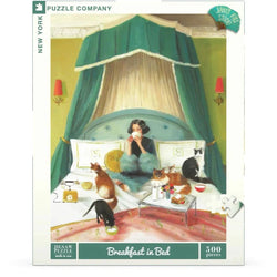 Breakfast in Bed 500 Piece Jigsaw Puzzle NYPC (ONLINE ORDER ONLY)