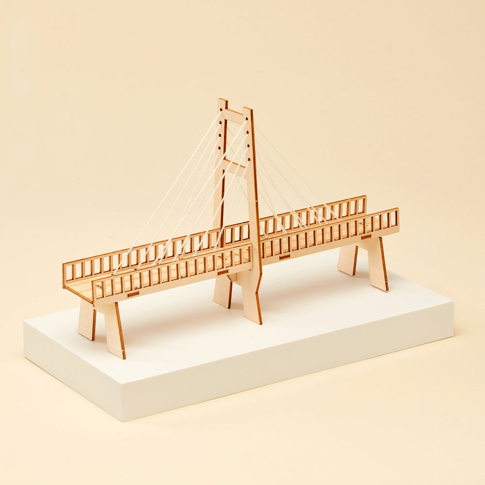 Cable-Stayed Bridge DIY Kit, Educational STEM Toy (ONLINE ORDER ONLY)