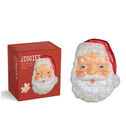 Bright Santa 45 Piece Mini Jigsaw Puzzle Gibbs Smith (ONLINE ORDER ONLY)