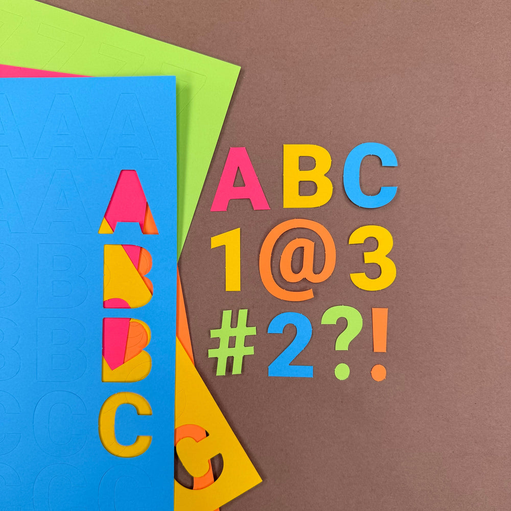 Bulletin Board Letters – 1.5 inch (ONLINE ORDER ONLY)