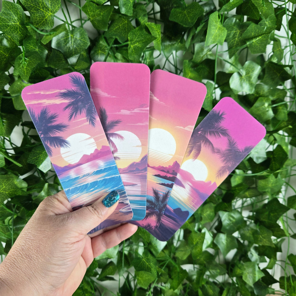 Bright Beach Sunset Bookmark (ONLINE ORDER ONLY)