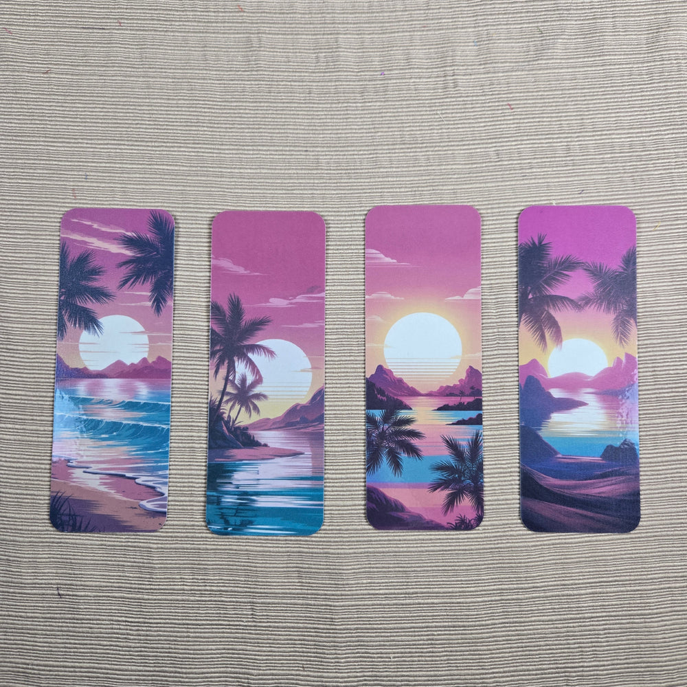 Bright Beach Sunset Bookmark (ONLINE ORDER ONLY)
