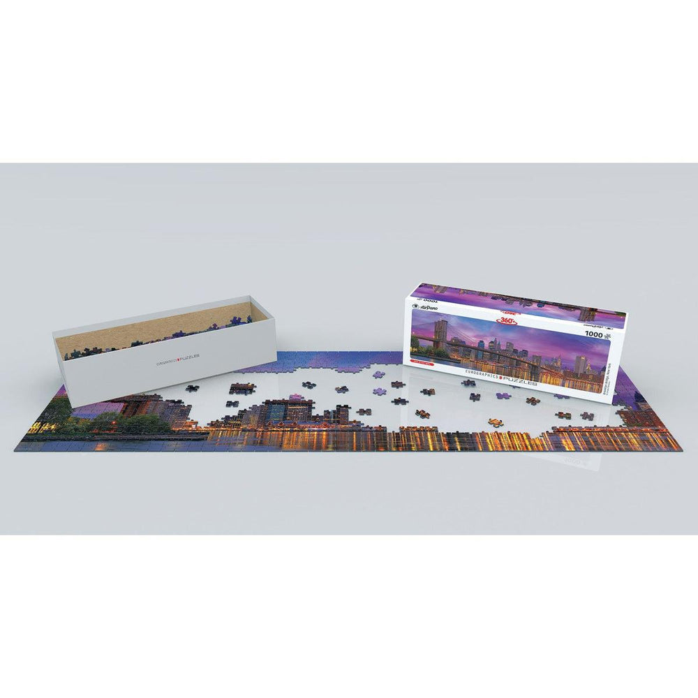 Brooklyn Bridge 1000 Piece Panoramic Jigsaw Puzzle Eurographics (ONLINE ORDER ONLY)