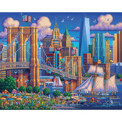 Brooklyn Bridge 210 Piece Jigsaw Puzzle Dowdle (ONLINE ORDER ONLY)