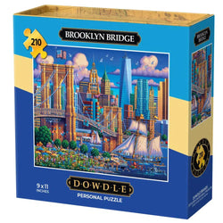 Brooklyn Bridge 210 Piece Jigsaw Puzzle Dowdle (ONLINE ORDER ONLY)