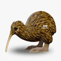 Brown Kiwi 3D Cardboard Model Kit Eugy (ONLINE ORDER ONLY)