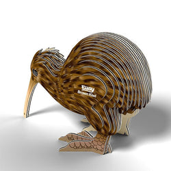 Brown Kiwi 3D Cardboard Model Kit Eugy (ONLINE ORDER ONLY)