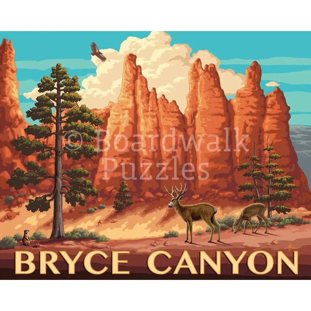 Bryce Canyon 500 Piece Jigsaw Puzzle Boardwalk (ONLINE ORDER ONLY)