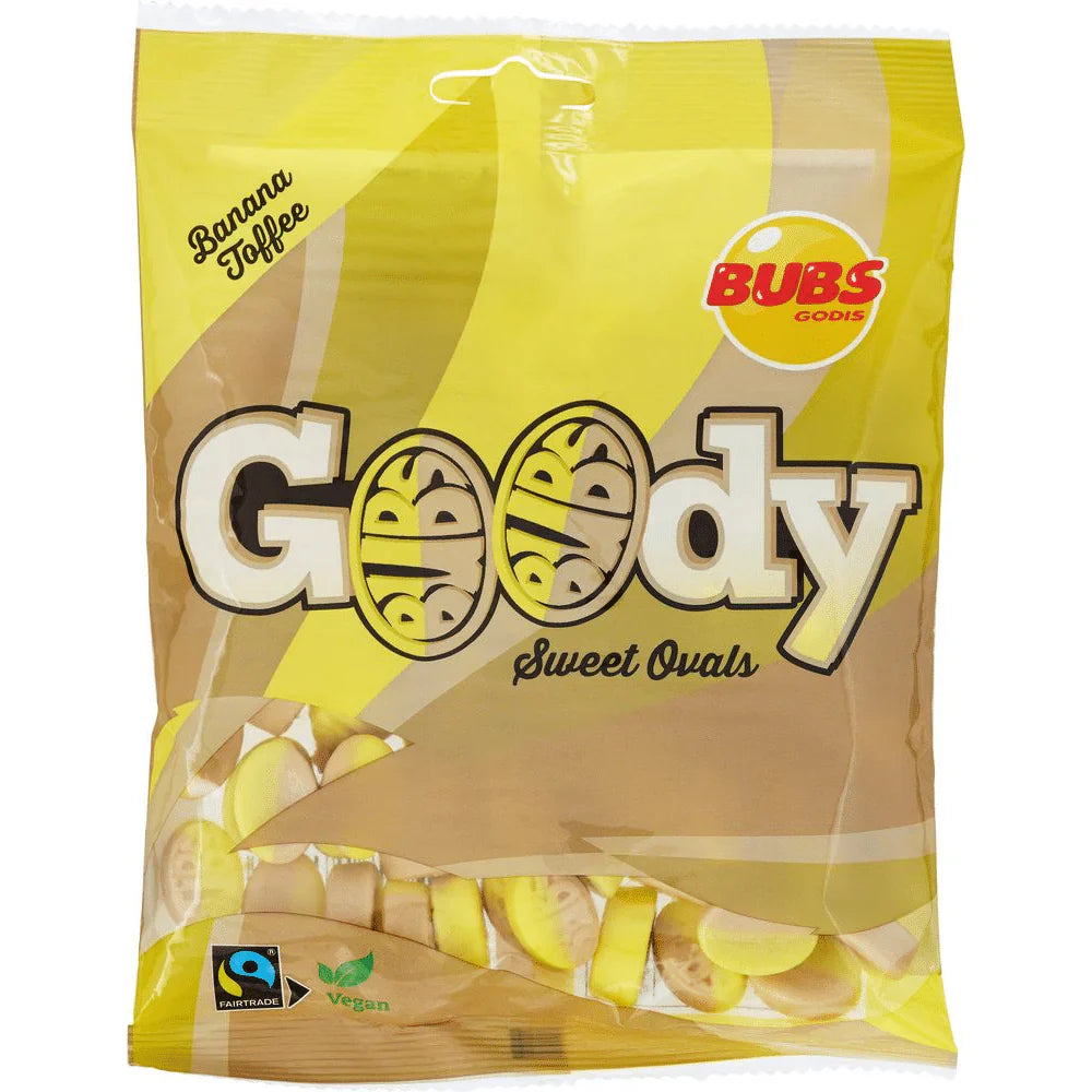 Bubs Goody Banana/Toffie (Sweden) (ONLINE ORDER ONLY)