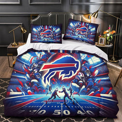 Buffalo Bills Bedding Set Duvet Cover Without Filler (Online Order Only)