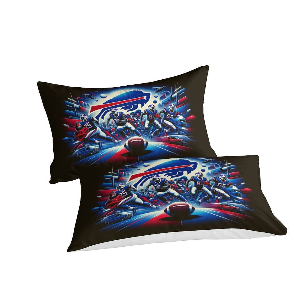 Buffalo Bills Bedding Set Duvet Cover Without Filler (Online Order Only)