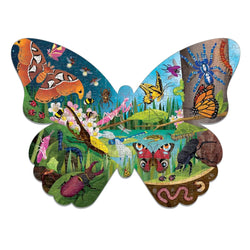 Bugs & Butterflies 300 Piece Shaped Jigsaw Puzzle Mudpuppy (ONLINE ORDER ONLY)