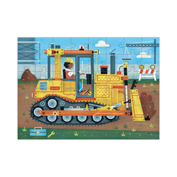 Bulldozer 48 Piece Mini Jigsaw Puzzle Mudpuppy (ONLINE ORDER ONLY)