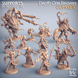 3D Printed Artisan Guild Slathos on Hive Colossus Depth Ones Set 28mm 32mm (Online Only)