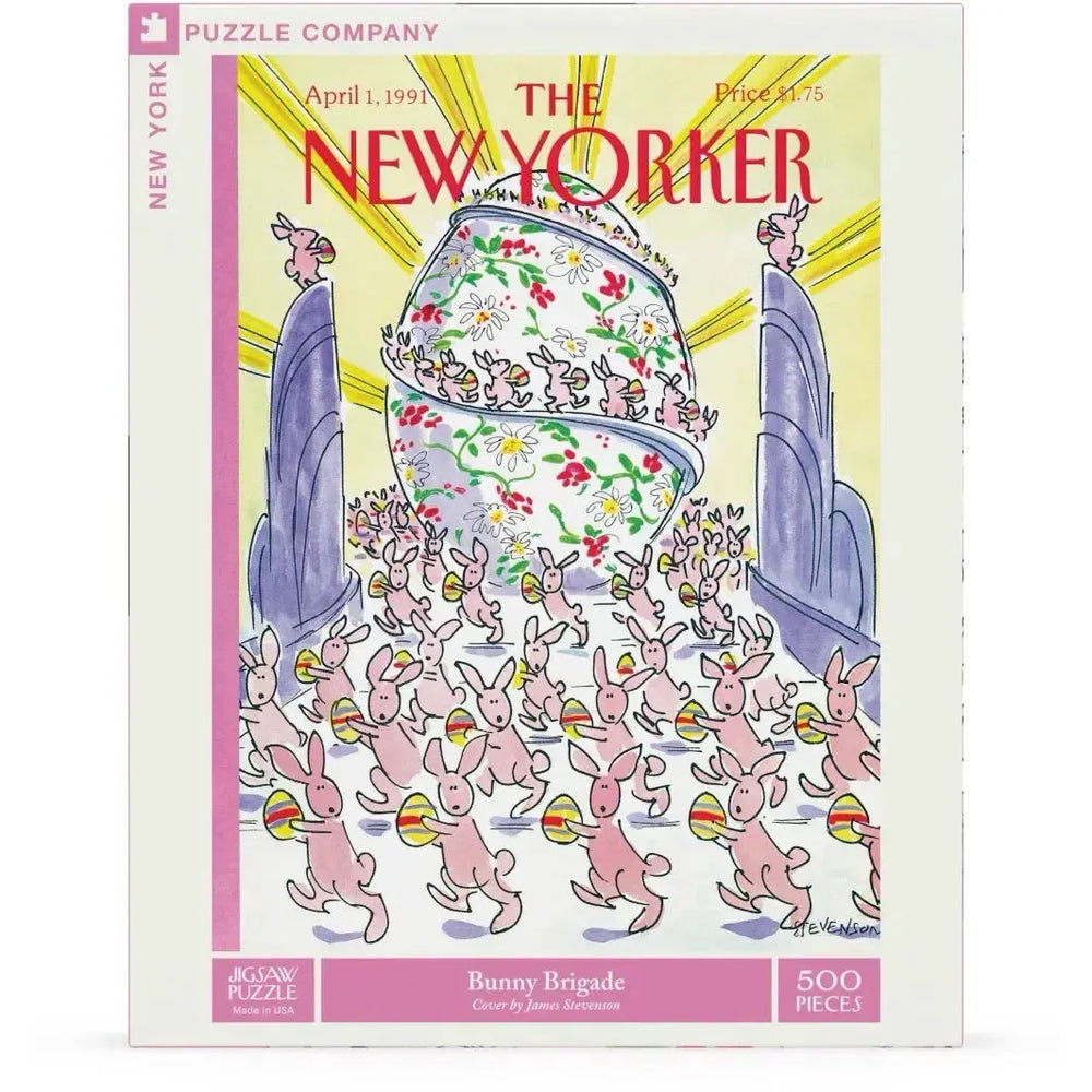 Bunny Brigade The New Yorker 500 Piece Jigsaw Puzzle NYPC