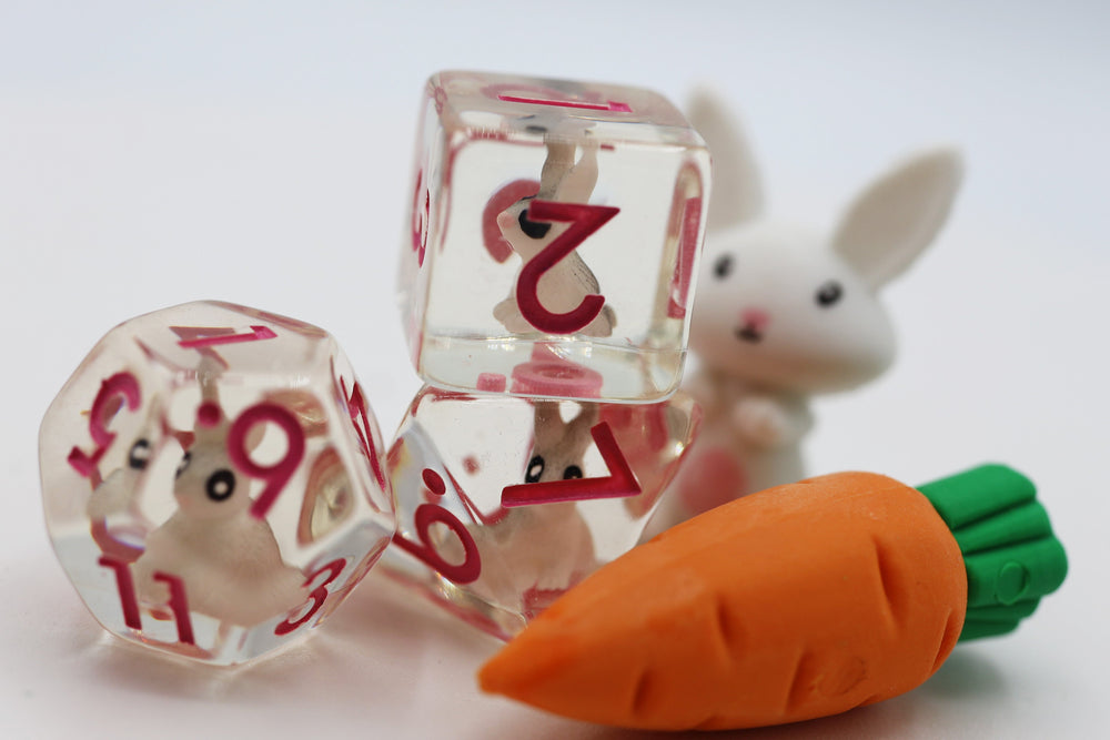 Backyard Bunny RPG Dice Set (ONLINE ORDER ONLY)