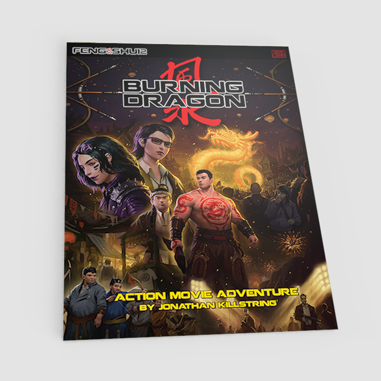 Burning Dragon (Feng Shui 2E) (ONLINE ORDER ONLY)
