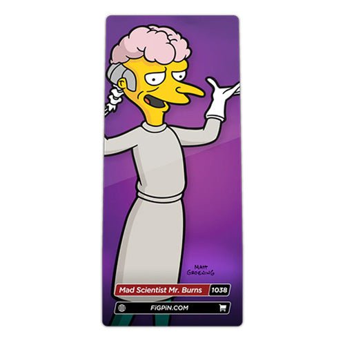 FiGPiN Enamel Pin - The Simpsons - Select Figure(s) (Online Order Only)