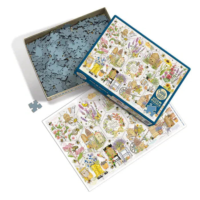 Busy as a Bee 500 Piece Jigsaw Puzzle Cobble Hill (ONLINE ORDER ONLY)