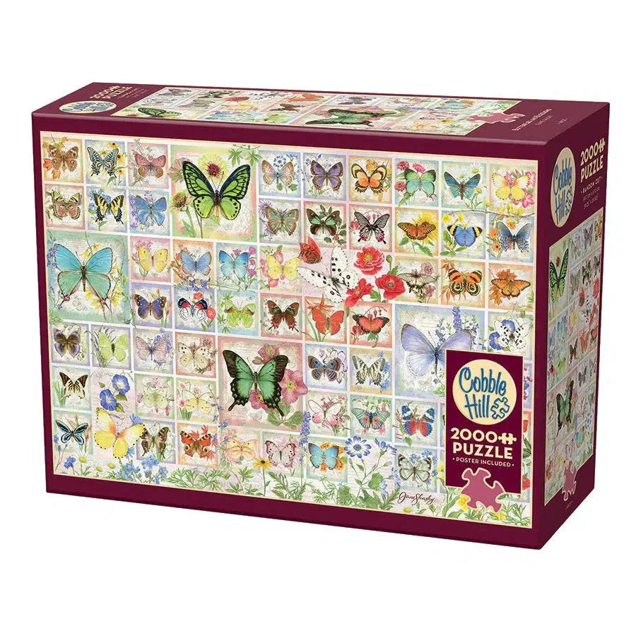 Butterflies & Blossoms 2000 Piece Jigsaw Puzzle Cobble Hill (ONLINE ORDER ONLY)