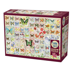Butterflies & Blossoms 2000 Piece Jigsaw Puzzle Cobble Hill (ONLINE ORDER ONLY)