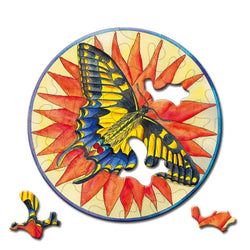 Butterfly 33 Piece Mini Matchbox Jigsaw Puzzle Curiosi (ONLINE ORDER ONLY)