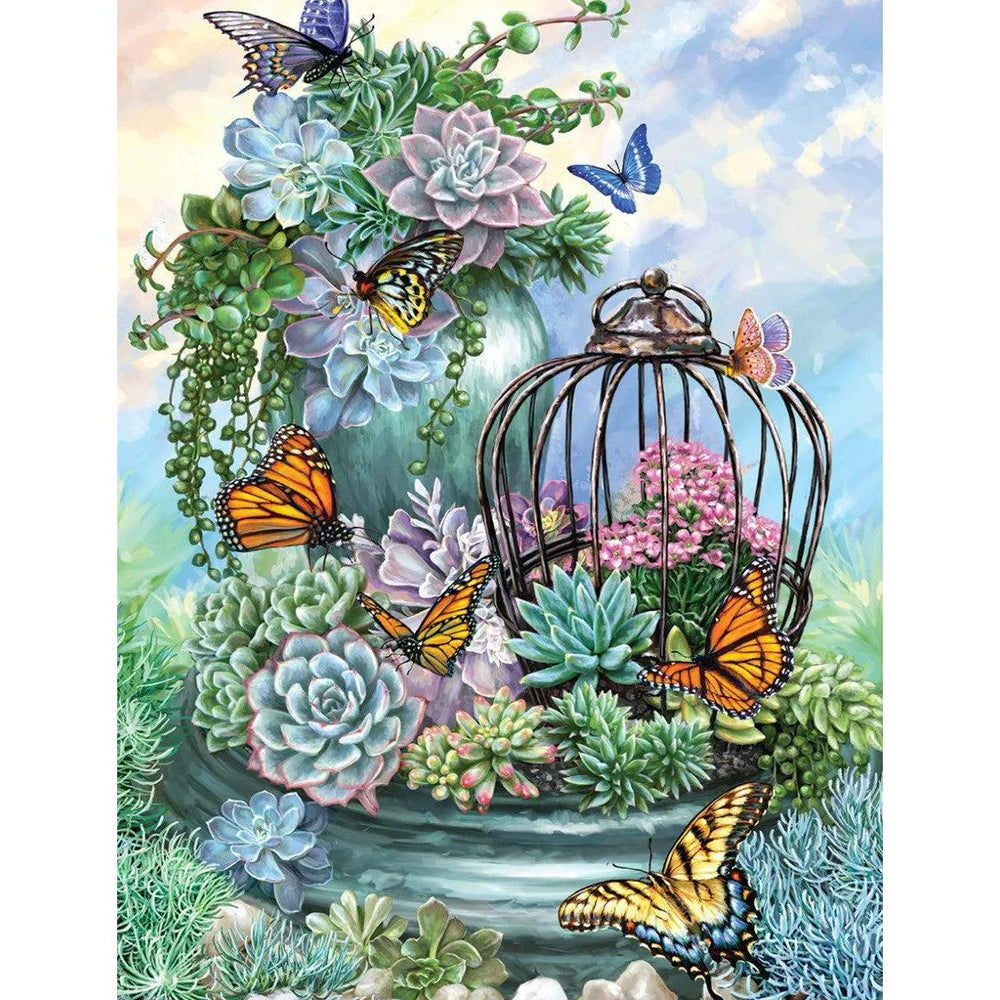 Butterfly Bliss 500 Piece Jigsaw Puzzle Springbok (ONLINE ORDER ONLY)