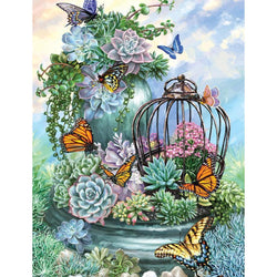 Butterfly Bliss 500 Piece Jigsaw Puzzle Springbok (ONLINE ORDER ONLY)
