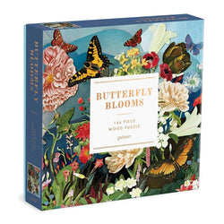 Butterfly Blossoms 144 Piece Wood Jigsaw Puzzle Galison (ONLINE ORDER ONLY)