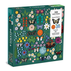 Butterfly Botanica 500 Piece Jigsaw Puzzle Galison (ONLINE ORDER ONLY)