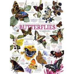 Butterfly Collection 1000 Piece Jigsaw Puzzle Cobble Hill (ONLINE ORDER ONLY)