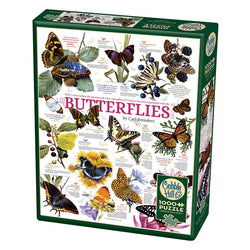Butterfly Collection 1000 Piece Jigsaw Puzzle Cobble Hill (ONLINE ORDER ONLY)